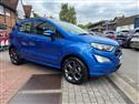 Ford Ecosport ST Line 1.0i 125ps registration number:CY21OHX Pic ID:5